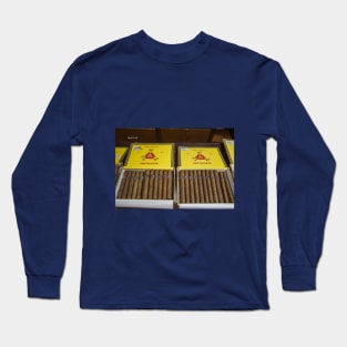 Cuba. Habana. Cigars in Boxes. Long Sleeve T-Shirt